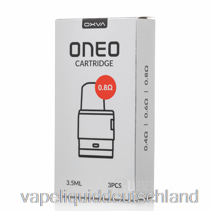 Oxva Oneo Ersatz-Pods 0,8 Ohm Oneo Pods Vape Deutschland